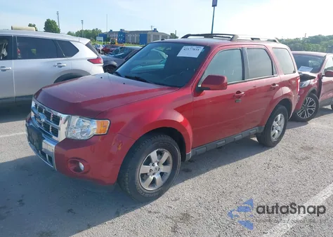 2012 Ford Escape Limited from USA, damaged, VIN 1FMCU9EG3CKC05800